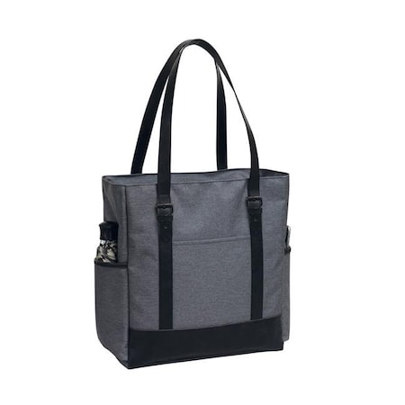 Preferred Nation Preferred Nation P2733.GREY Dahlia Tote; Grey P2733.GREY